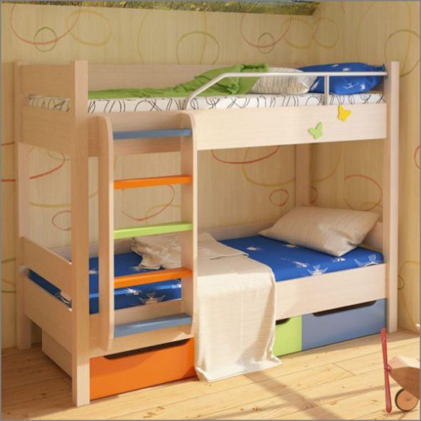 سرير بطابقين الكلاسيكية