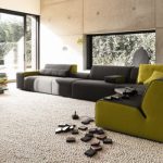 أريكة زاوية جميلة لغرفة فسيحة