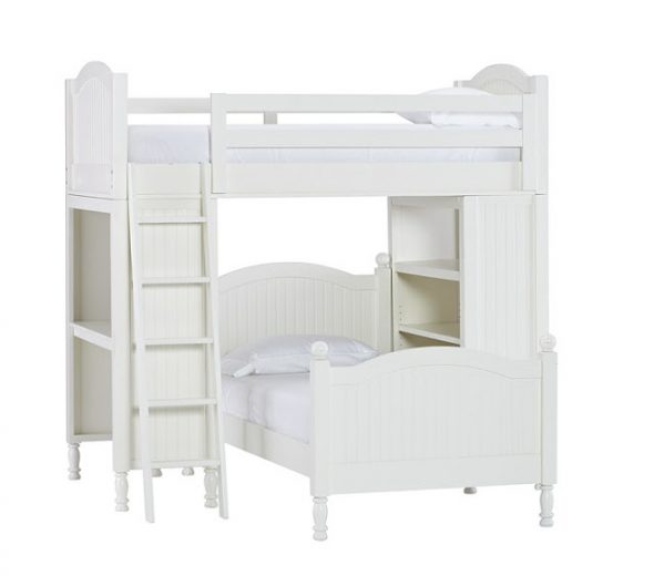 سرير بطابقين بزاوية