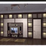 جدار الأثاث - التقسيم يجعل اثنين من غرفة واحدة