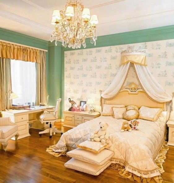 اللوح الأمامي لينة لغرفة الاميرة