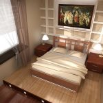 المنصة DIY لغرفة النوم