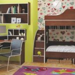 غرفة نوم في سن المراهقة لفتاتين