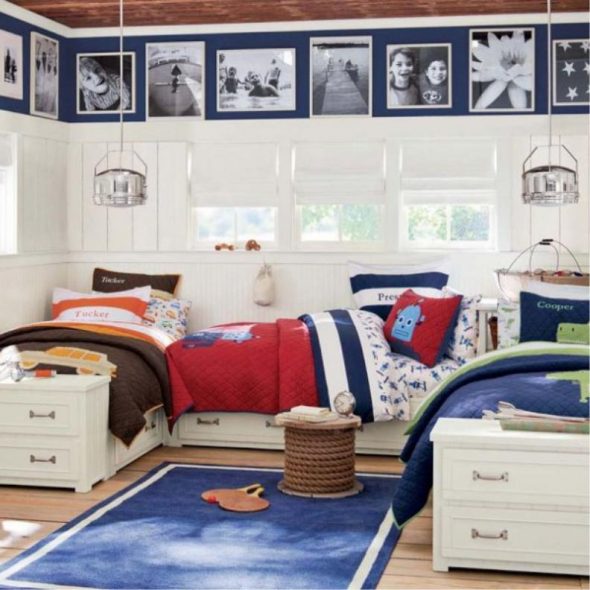 ترتيب أسرة الأطفال مع الحرف P