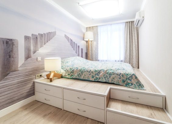 سرير المنصة