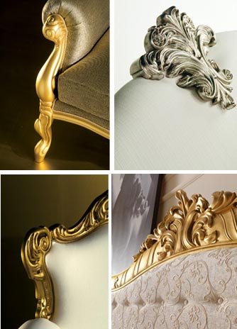 بطانة أرابيسك منقوشة