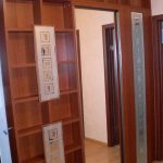 رف قسم مع أبواب مقصورة