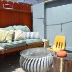 طاولة التوربينات مع شفرات