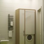 Locker menegak di bilik mandi