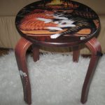 Decoupage البراز لعشاق القط