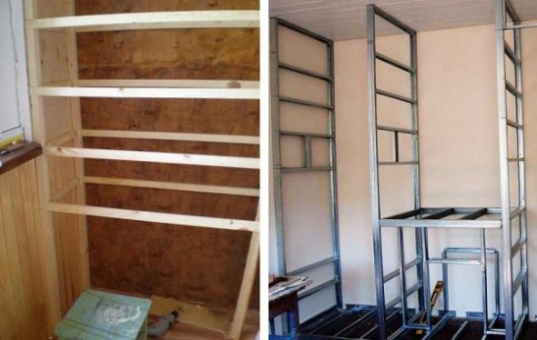 للإطار استخدام شريط وملامح معدنية.