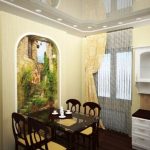 منطقة طعام جميلة