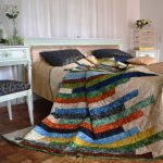 منقوشة يدويا مبطن في تقنية Pechvork