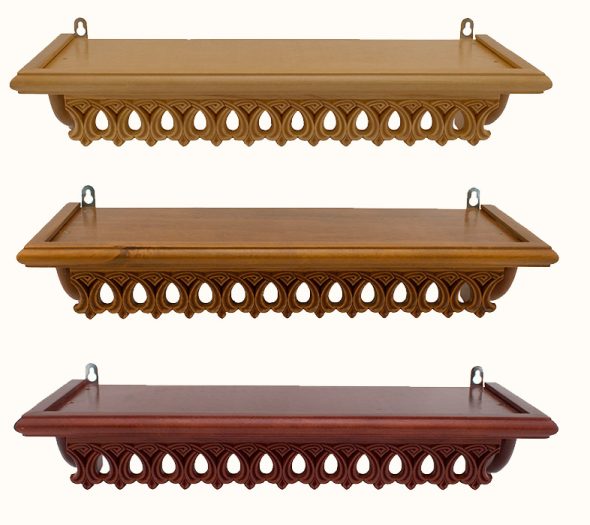 أرفف صغيرة للأيقونات