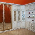 خزانة الملابس غير عادية في نمط خمر