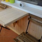 طاولة غير عادية لشرفة