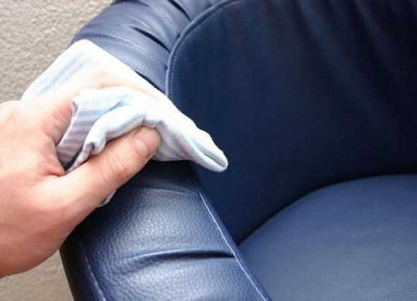 مشكلة إزالة البقع من المقبض