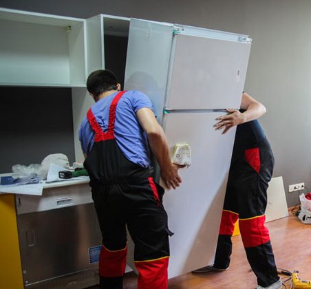 ضع الثلاجة في الخزانة