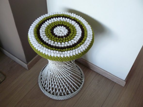 وسادة محبوكة