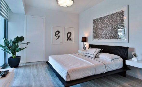 ارتفاع السرير مع الساقين غير واضحة