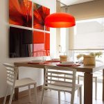 ديكور مشرق في منطقة تناول الطعام