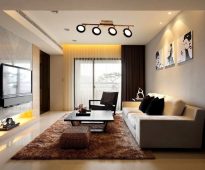 غرفة المعيشة على الطراز الحديث