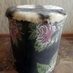 استعداد العثماني من الزجاجات البلاستيكية مع مقعد الفراء