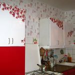 ملصق الفينيل جميلة على المطبخ