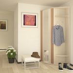 خزانة صغيرة مفتوحة الزاوية