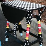 طاولة تلوين أنيقة غير عادية بعد الترميم