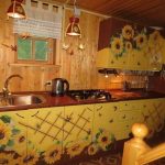 رفع مستوى المطبخ بفيلم مع صور عباد الشمس