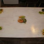 لهجات الخضار على طاولة المطبخ تفعل ذلك بنفسك