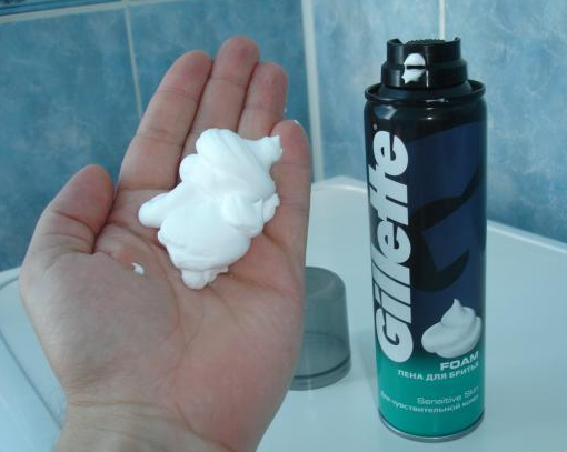 رغوة الحلاقة