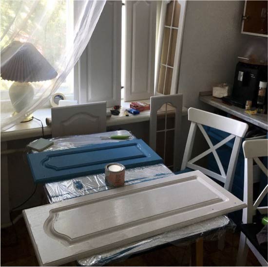 استعادة جبهات المطبخ