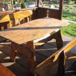 الجدول الخشب محلية الصنع لإعطاء