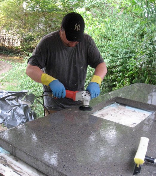 سطح العمل الرملي