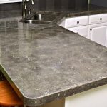 سطح العمل ملموسة الزخرفية