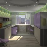 الجداول الزاوية كاستمرار عتبة النافذة