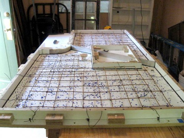 تركيب الإطار التعزيز