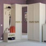 قاعة مدخل مريحة مع الأثاث المناسب