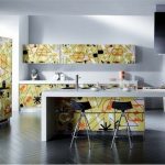 التجريد في الداخل من المطبخ