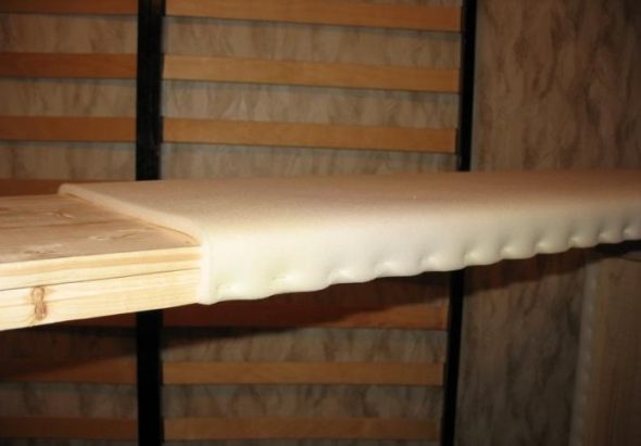 التفاف المطاط الرغوي