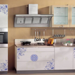 المطبخ الداخلية مثيرة للاهتمام بعد الإصلاح