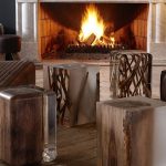 طاولة القهوة والقهوة المصنوعة من الزجاج والفروع ستجذب الكثير من الاهتمام