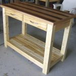 الجدول جزيرة المدمجة للمطبخ