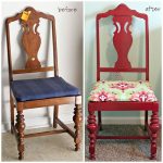 كرسي بورجوندي جميل من الكلاسيكية القديمة