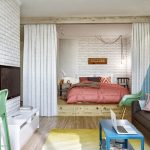 سرير مخبأة في مكان الاستوديو لوفت