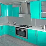 مجموعة المطبخ مع واجهات جديدة