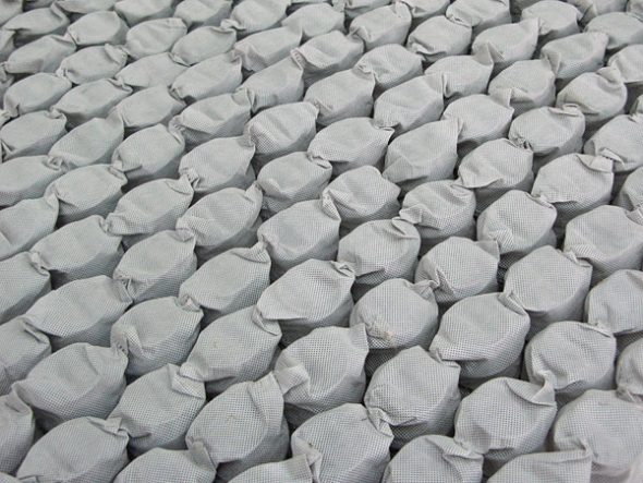 فراش مع نظام Multipocket