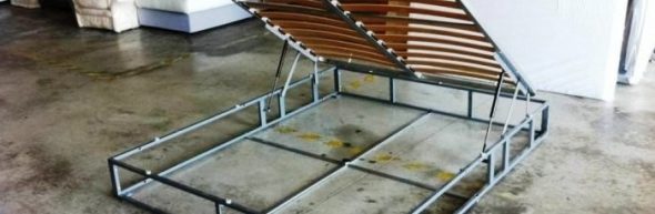 إطار معدني للسرير